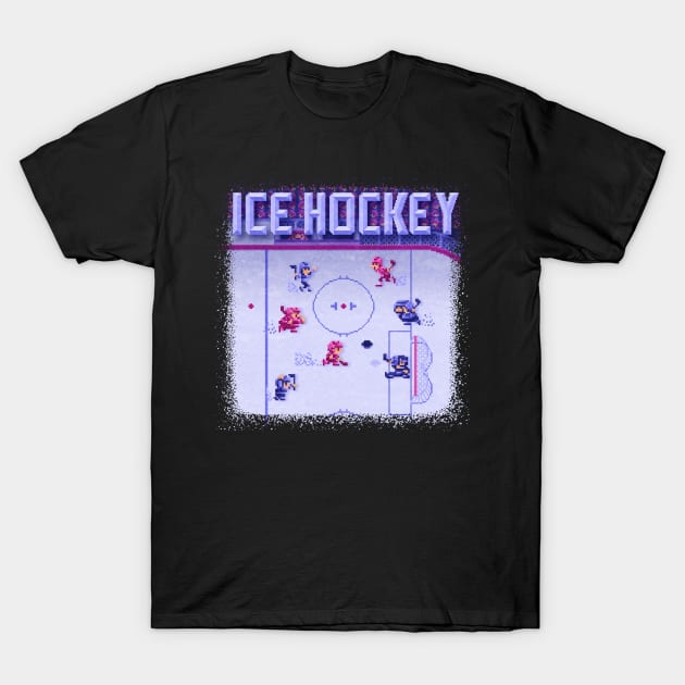 Hockey Ice T-Shirt by Kari Likelikes